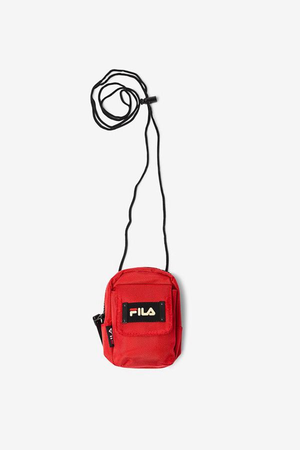 Fila Merk Micro Bags - Red,NZ 92-42987